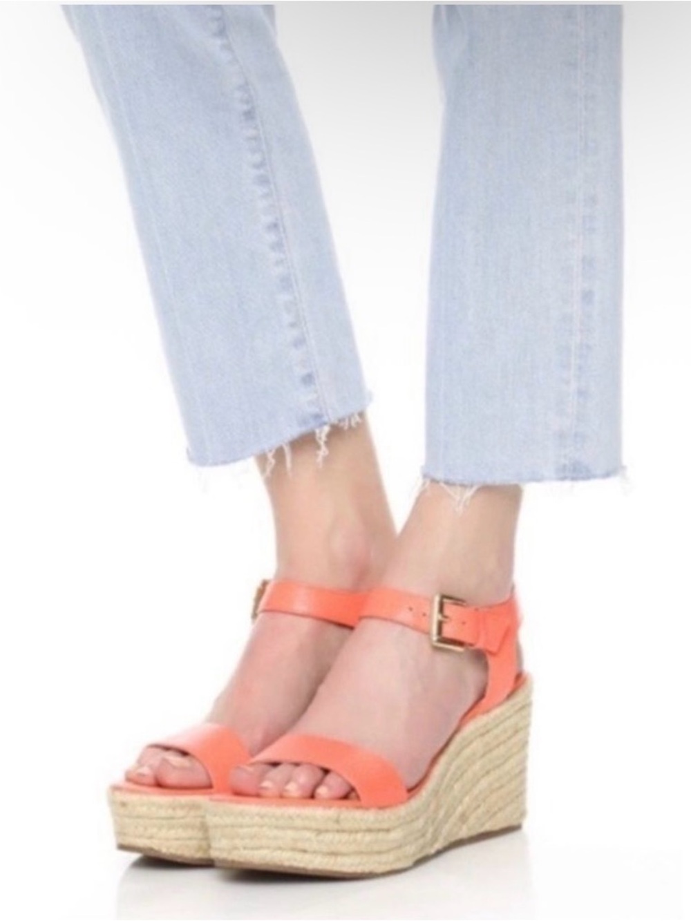 Kate Spade Tarin' Platform Espadrille Wedge Sandal * Size 10 - Picture 2 of 16